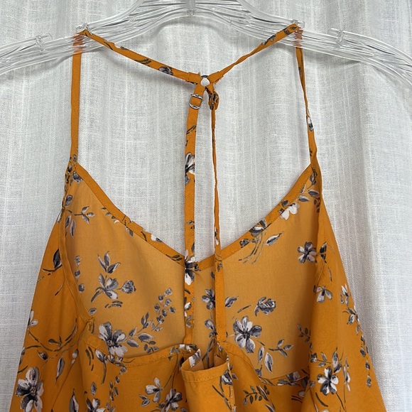 Yellow Floral Top - Picture 3 of 3